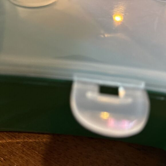 2 Christmas Tree Food Storage Container Plastic Cookie Storage Walmart NEW - Picture 11 of 11